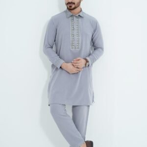 Men’s Kabli Set(Ash Color)